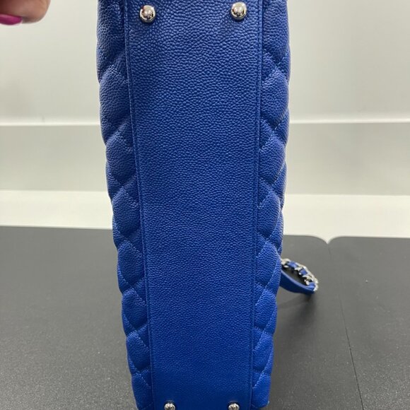 Chanel Caviar Quilted Easy Zip Tote Cobalt (JB1068) - Picture 7 of 11